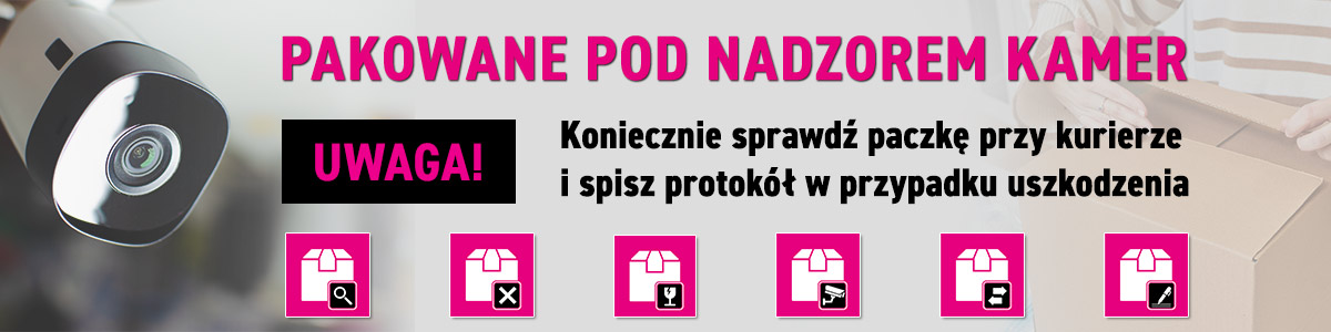 Pakowane pod nadzorem kamer