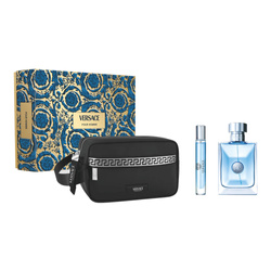 Versace pour Homme zestaw - woda toaletowa 100 ml + woda toaletowa 10 ml + kosmetyczka