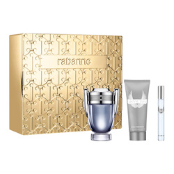 Paco Rabanne Invictus zestaw - woda toaletowa 50 ml + żel pod prysznic 100 ml + woda toaletowa 10 ml spray