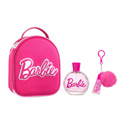 Air-Val Barbie Zestaw - woda toaletowa 100 ml + torebka + błyszczyk do ust 30 ml