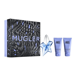 Mugler Angel zestaw - woda perfumowana 25 ml + balsam do ciała 50 ml + żel pod prysznic 50 ml