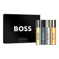 Hugo Boss zestaw - Boss Bottled woda toaletowa 10 ml + Bottled Infinite woda perfumowana 10 ml + Bottled woda perfumowana 10 ml + The Scent woda toaletowa 10 ml