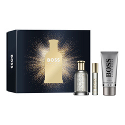 Hugo Boss Boss Bottled Eau de Parfum zestaw - woda perfumowana 100 ml + woda perfumowana 10 ml + żel pod prysznic 100 ml