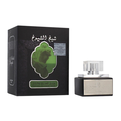 Lattafa Sheikh Al Shuyukh zestaw - woda perfumowana  50 ml + dezodorant spray  50 ml